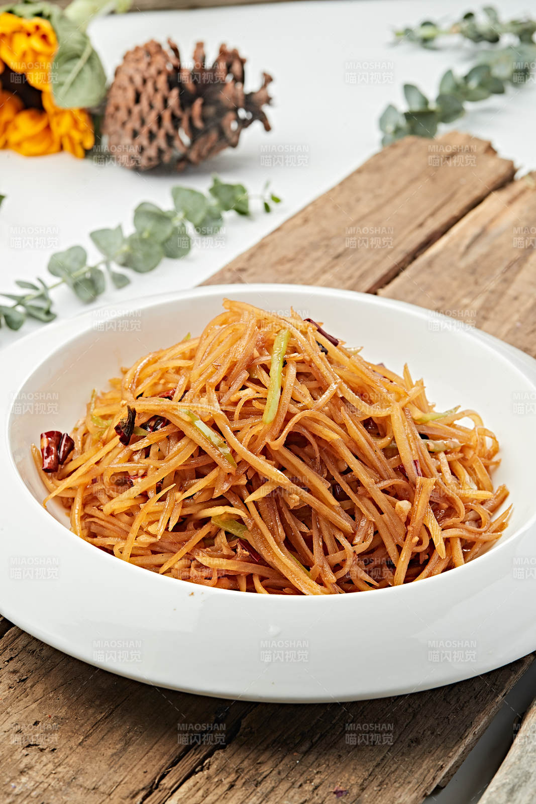 炝炒酸辣土豆丝