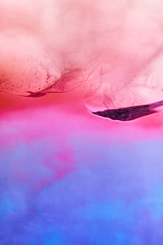 酒杯中的调制鸡尾酒局部特写抽象表达