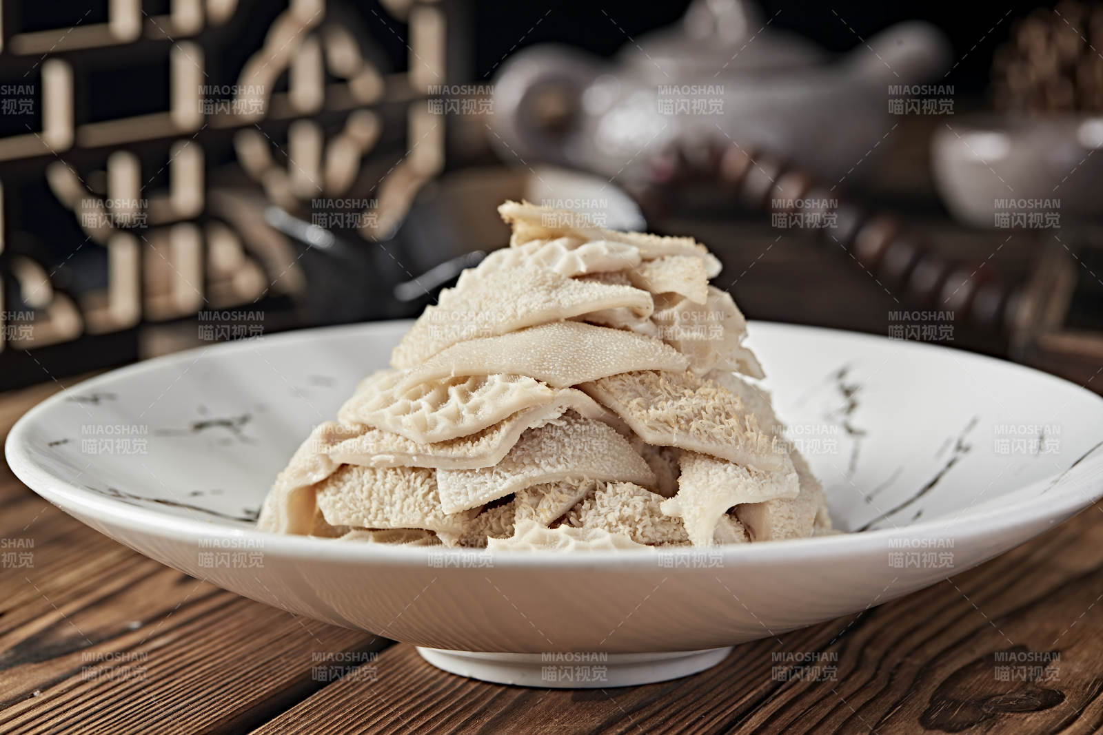 澆汁白水煮羊肚