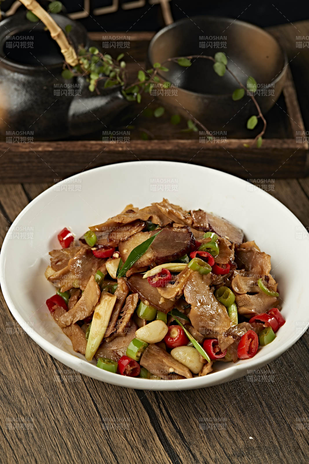 湘味米椒炒腊肉