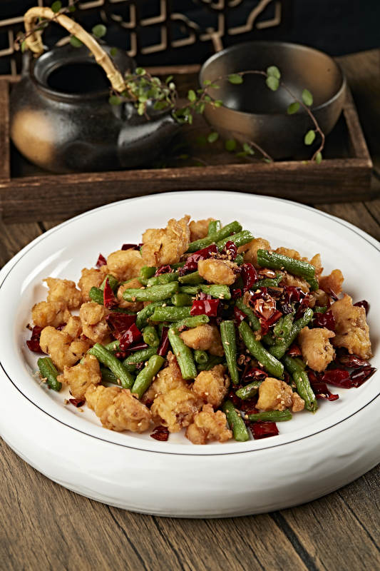 辣炒豇豆掌中宝鸡脆骨鸡掌骨