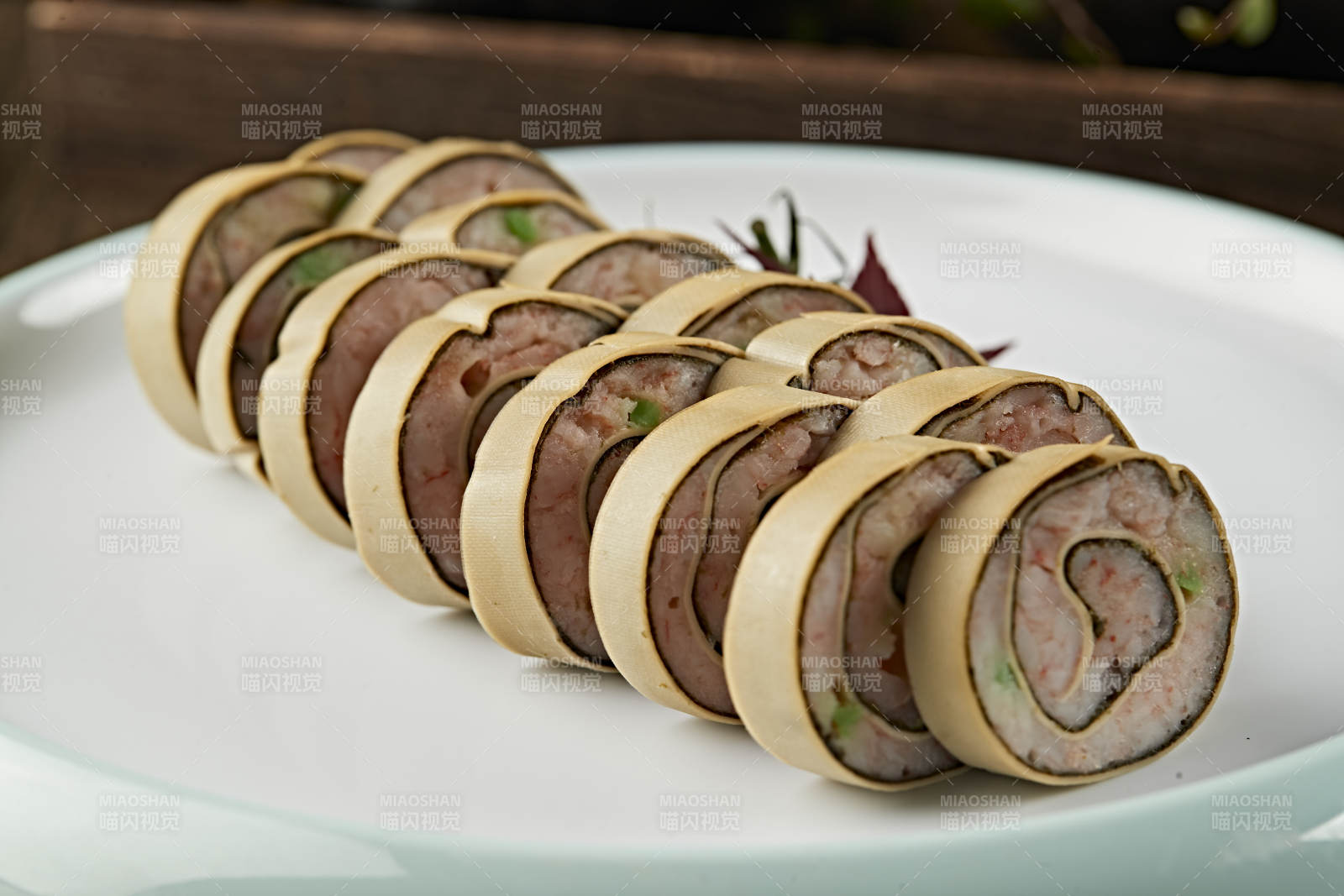 干豆腐海苔鮮蝦卷