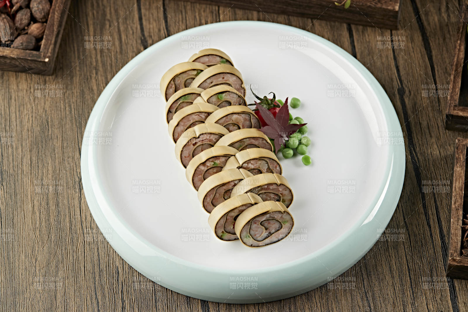 干豆腐海苔鮮蝦卷