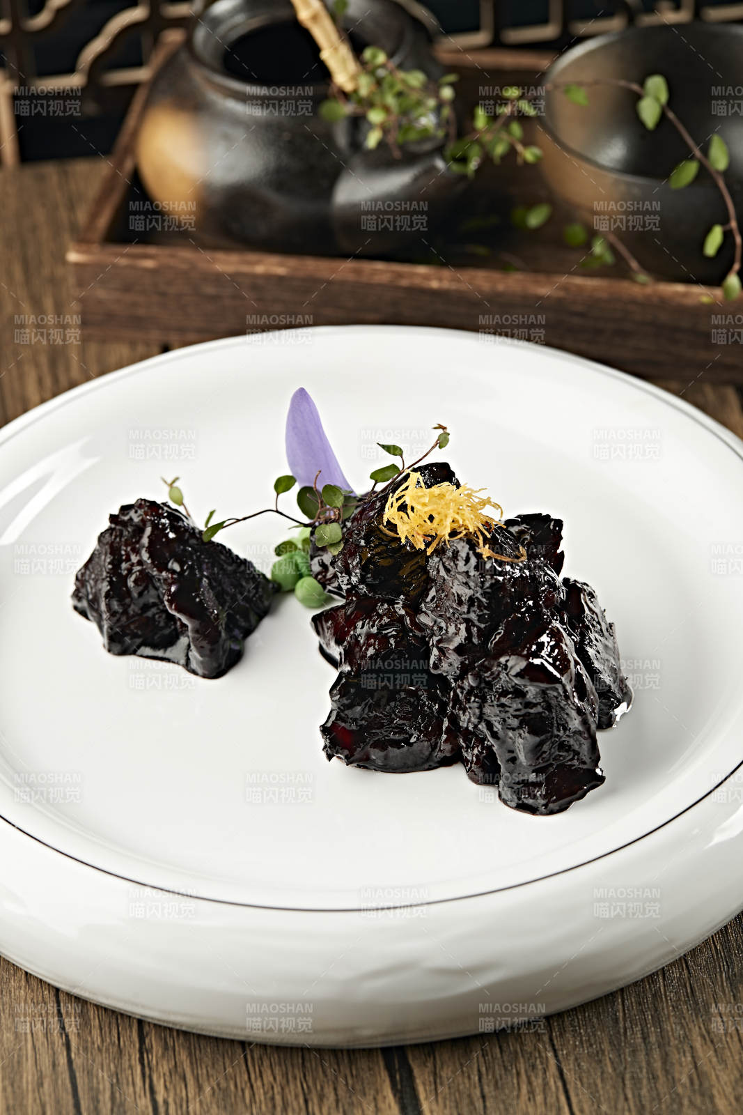 文火墨魚汁燒牛肉