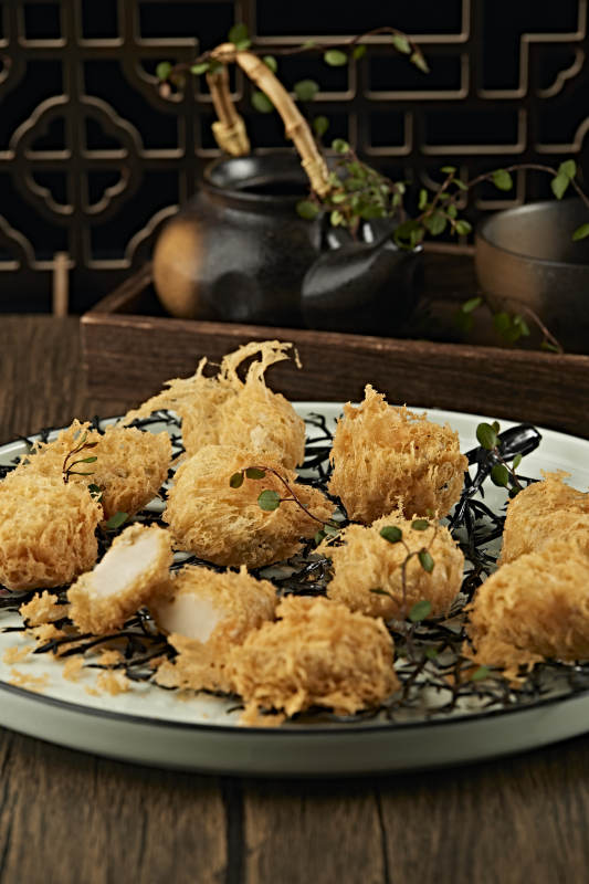 油炸柳稣鲜鲍鱼