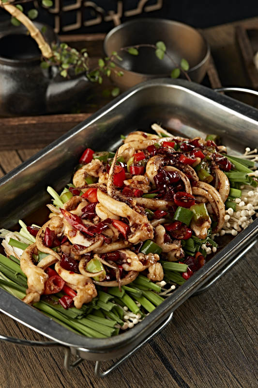 麻辣酱香鱿鱼须