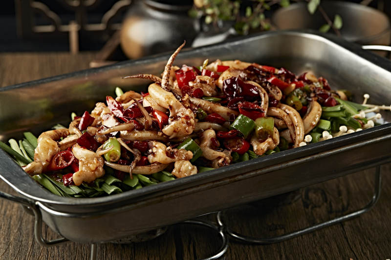 麻辣酱香鱿鱼须