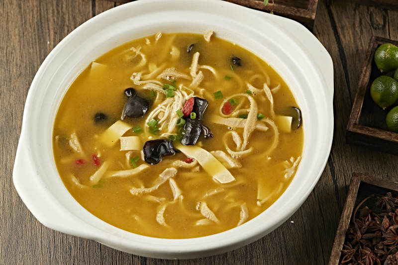 美味营养酸汤牛肚丝