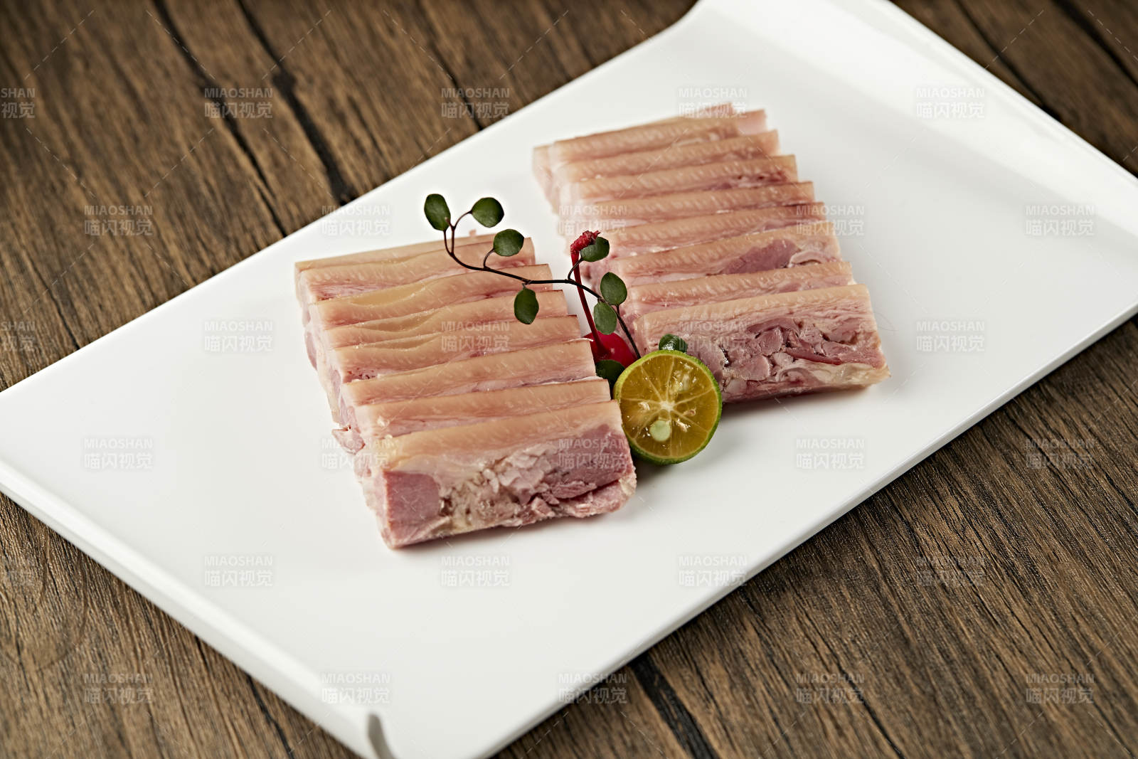 切片柴沟堡熏肘花-摄影图