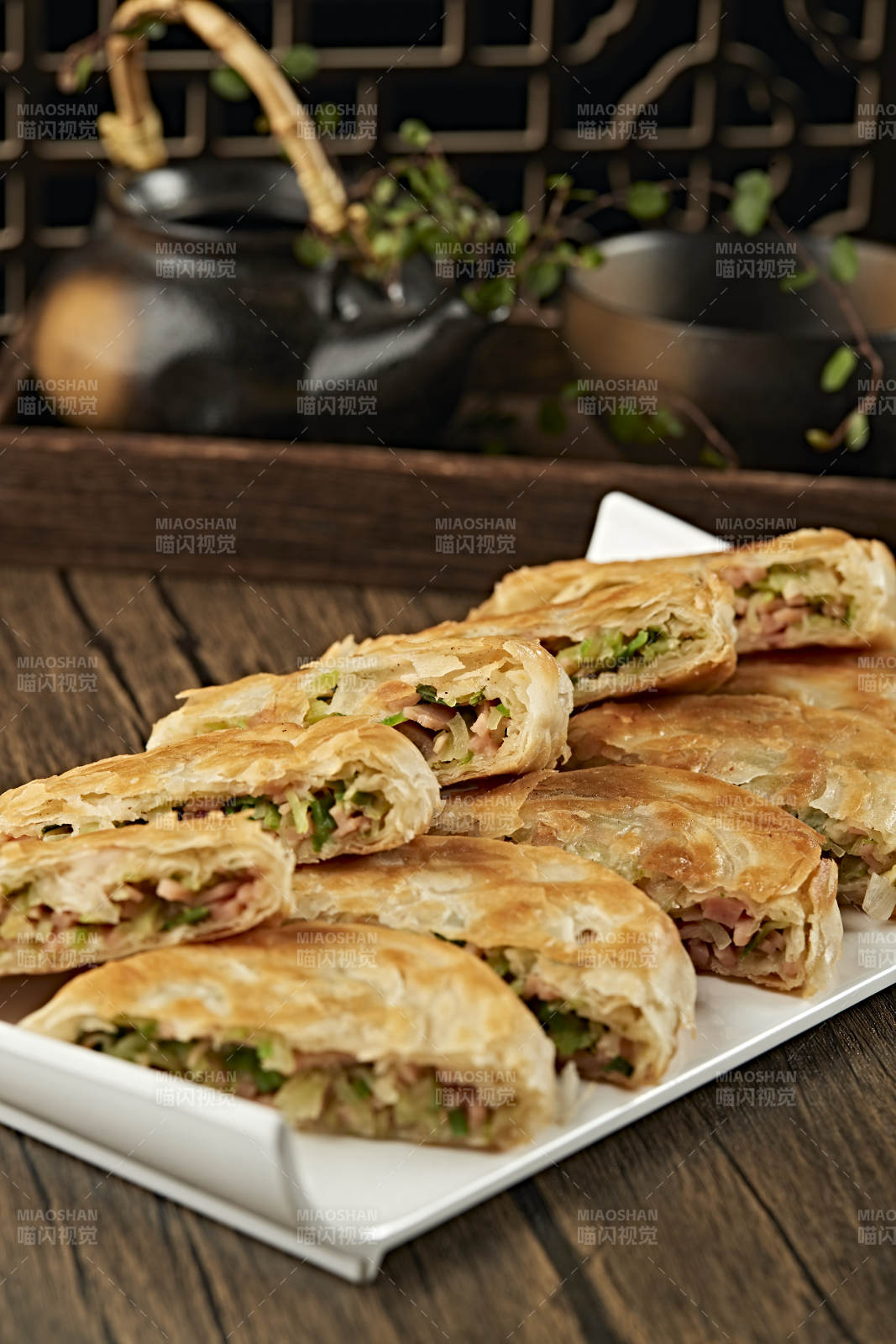 火腿青蘿卜絲餡烙餅