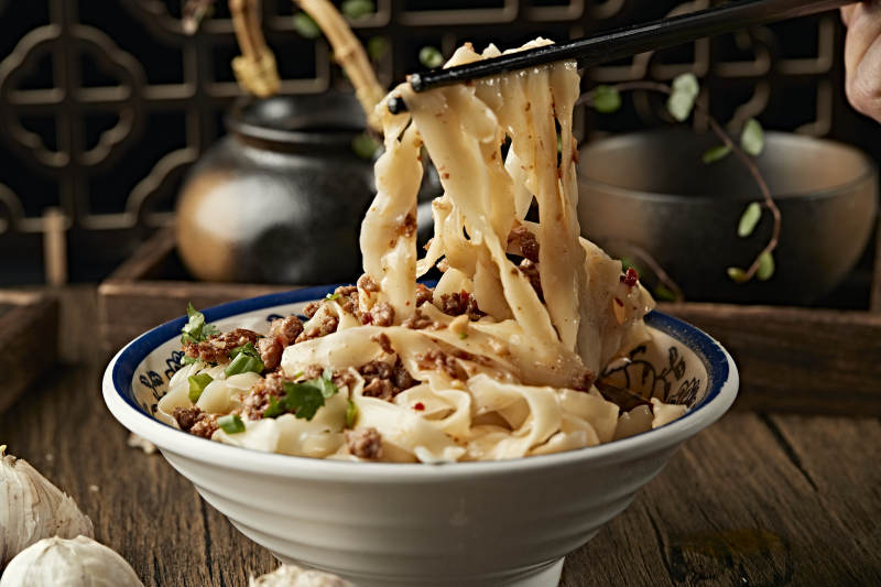 传统山西刀削面