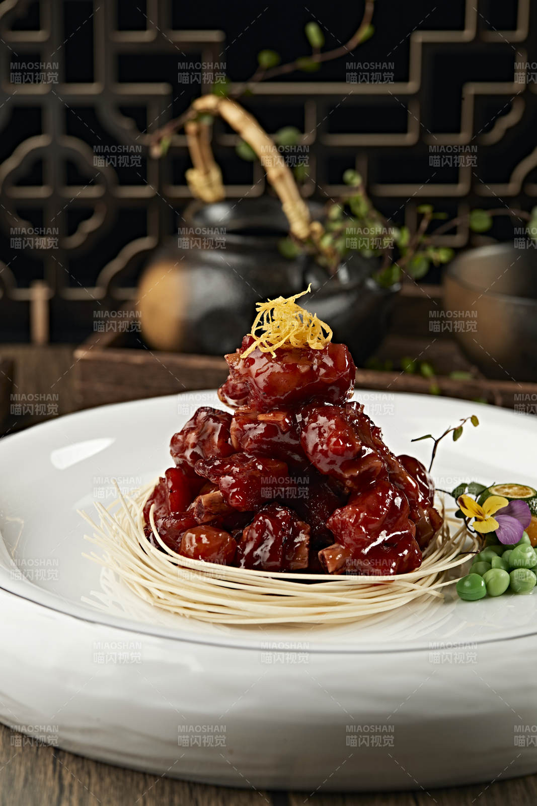 焦糖蜜香糖醋小排