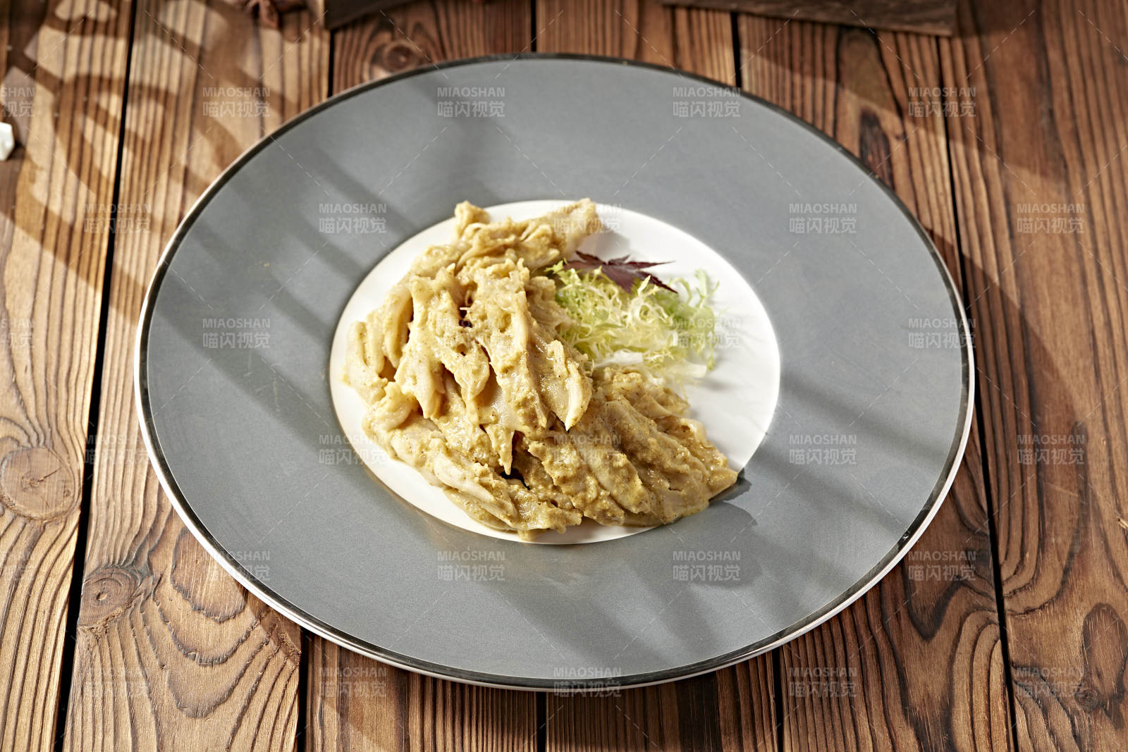 黄芥末百花蒸鸭掌