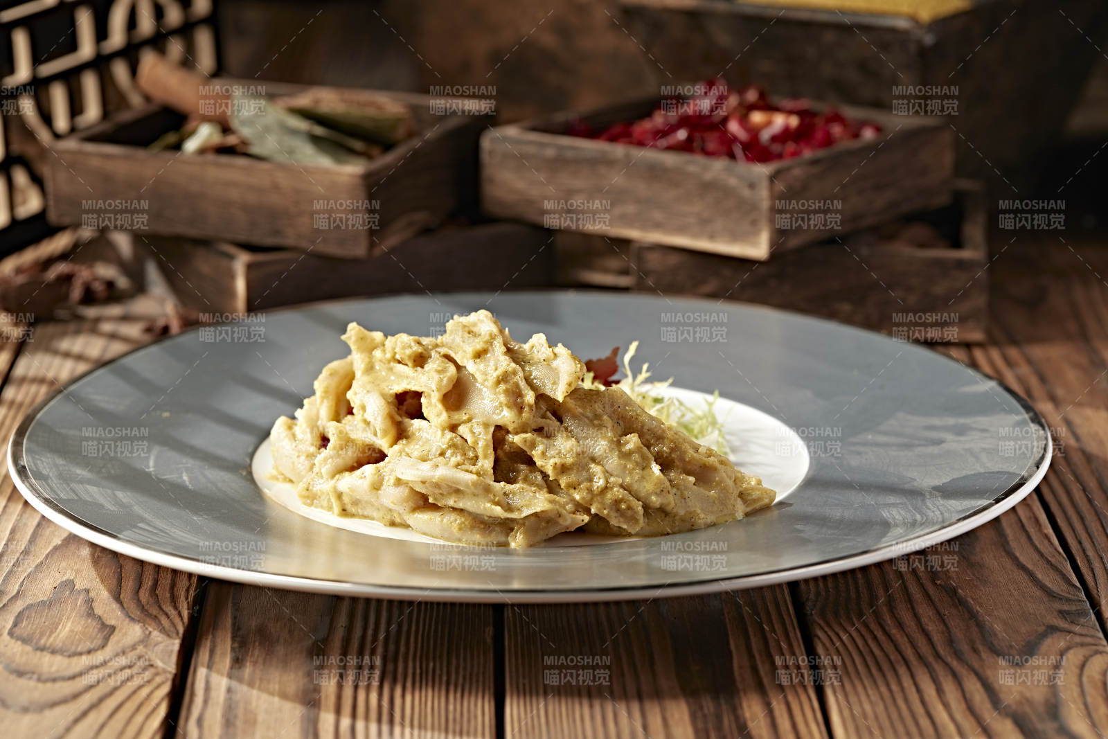 黄芥末百花蒸鸭掌