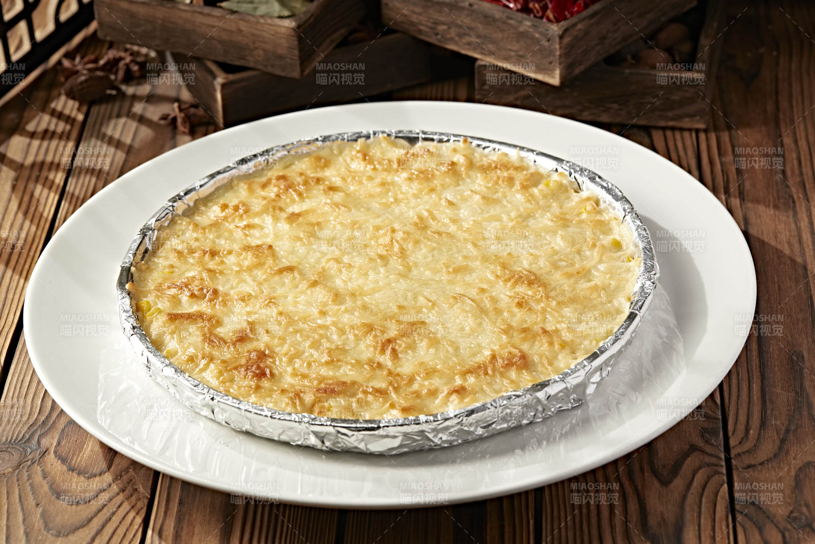 奶香芝士焗玉米