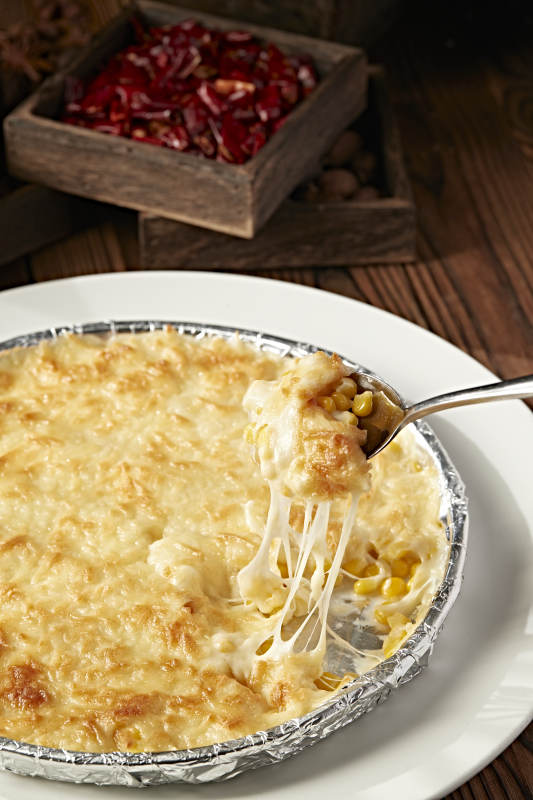 奶香芝士焗玉米