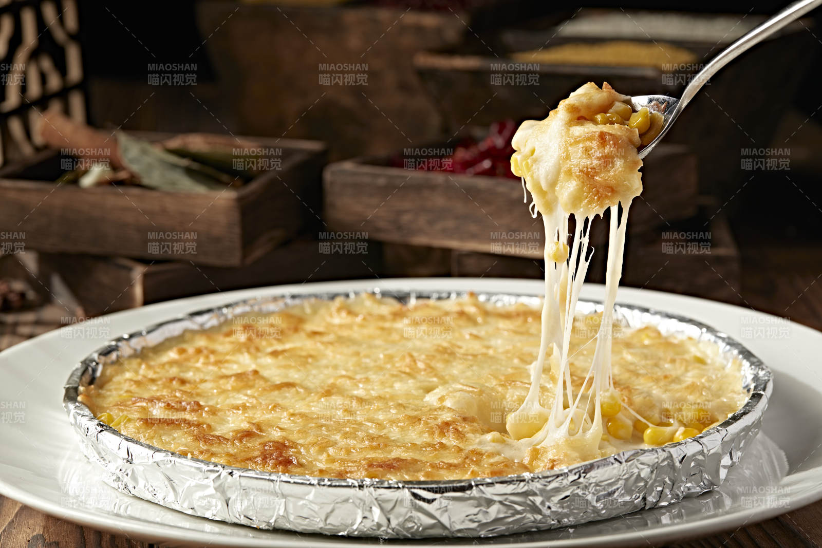 奶香芝士焗玉米