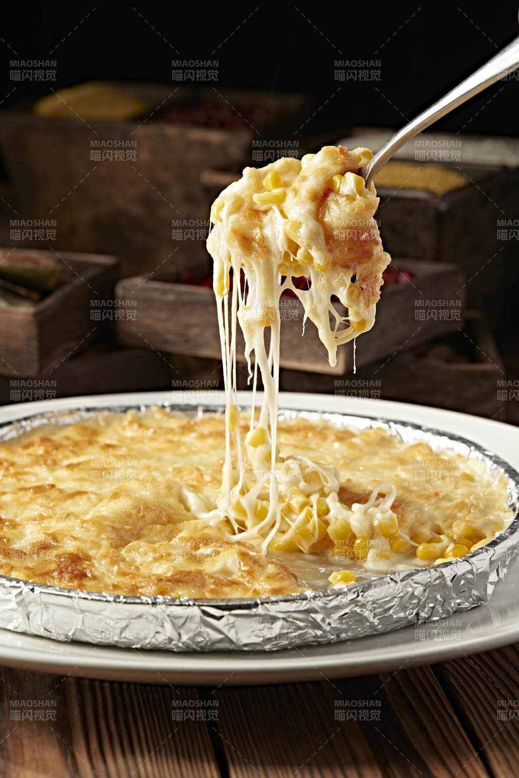 奶香芝士焗玉米