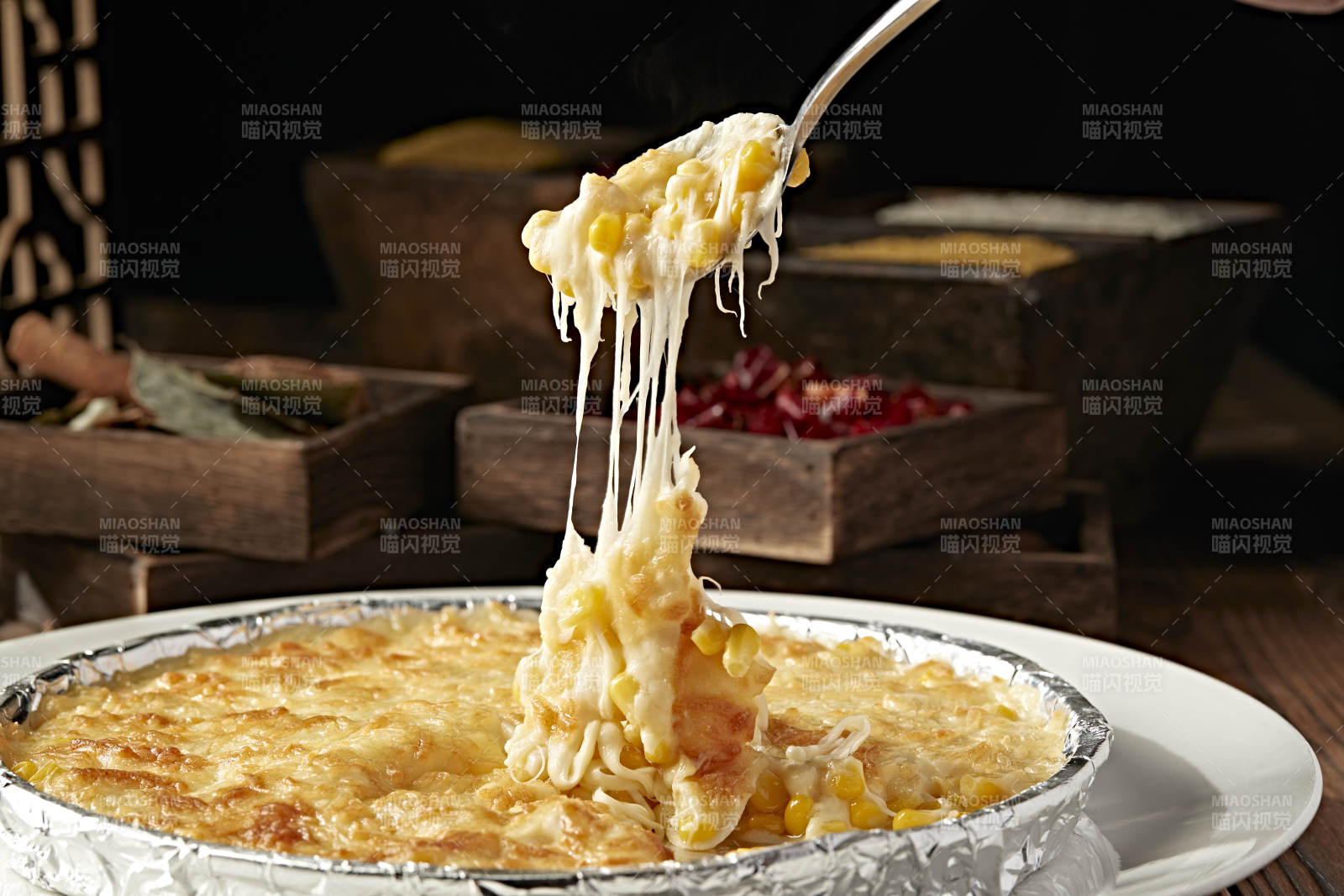 奶香芝士焗玉米