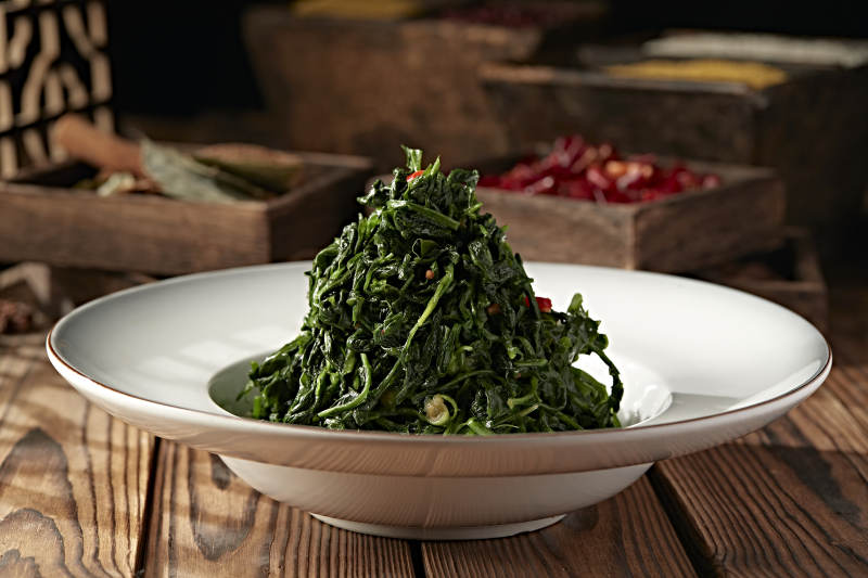 凉拌野菜荠荠菜