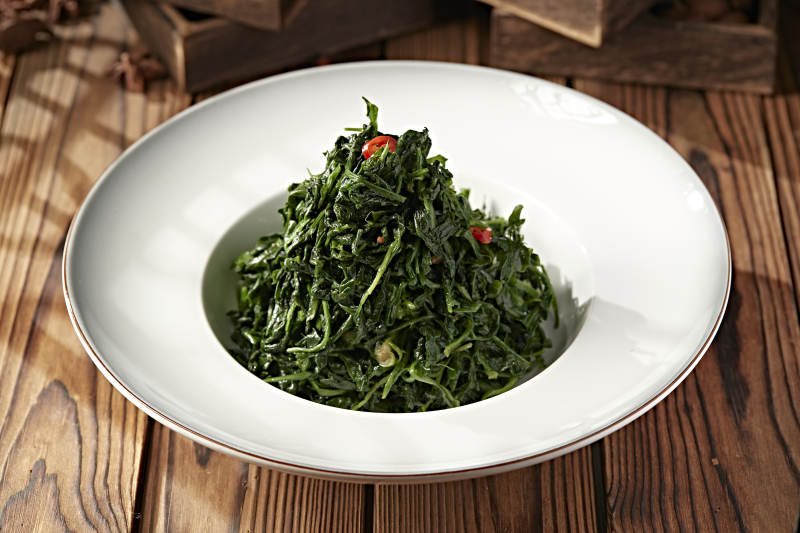 凉拌野菜荠荠菜