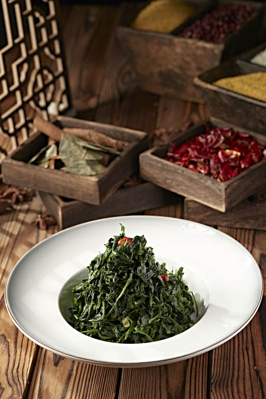 凉拌野菜荠荠菜