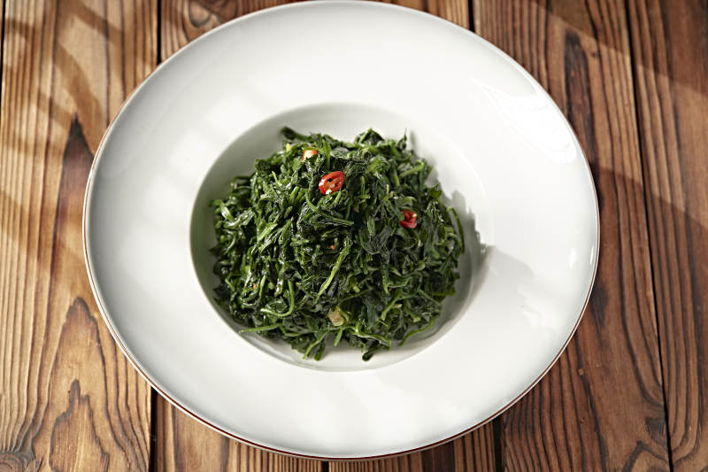 凉拌野菜荠荠菜