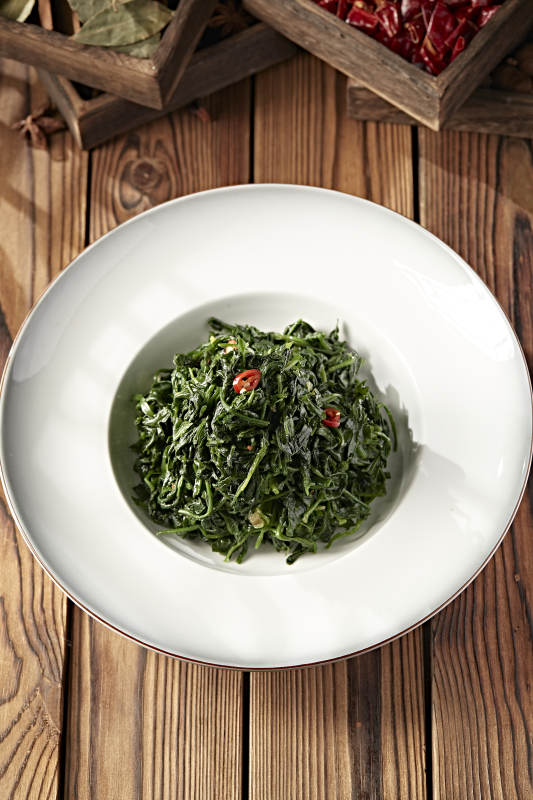 凉拌野菜荠荠菜