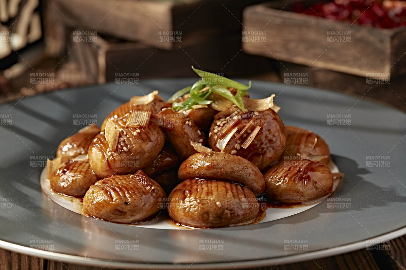 酱烧葱香塞外口蘑