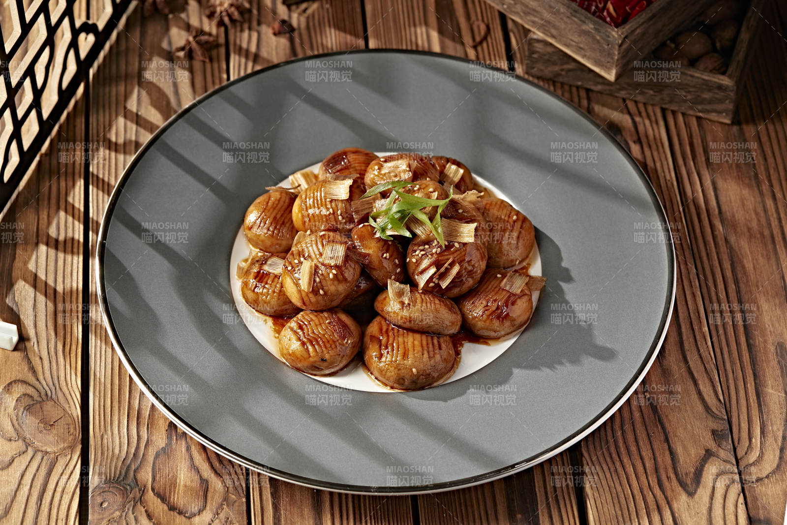 醬燒蔥香塞外口蘑