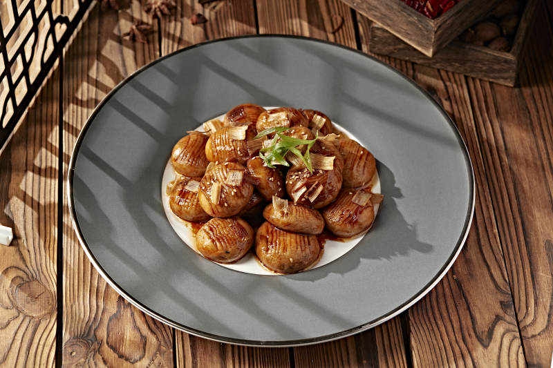 酱烧葱香塞外口蘑