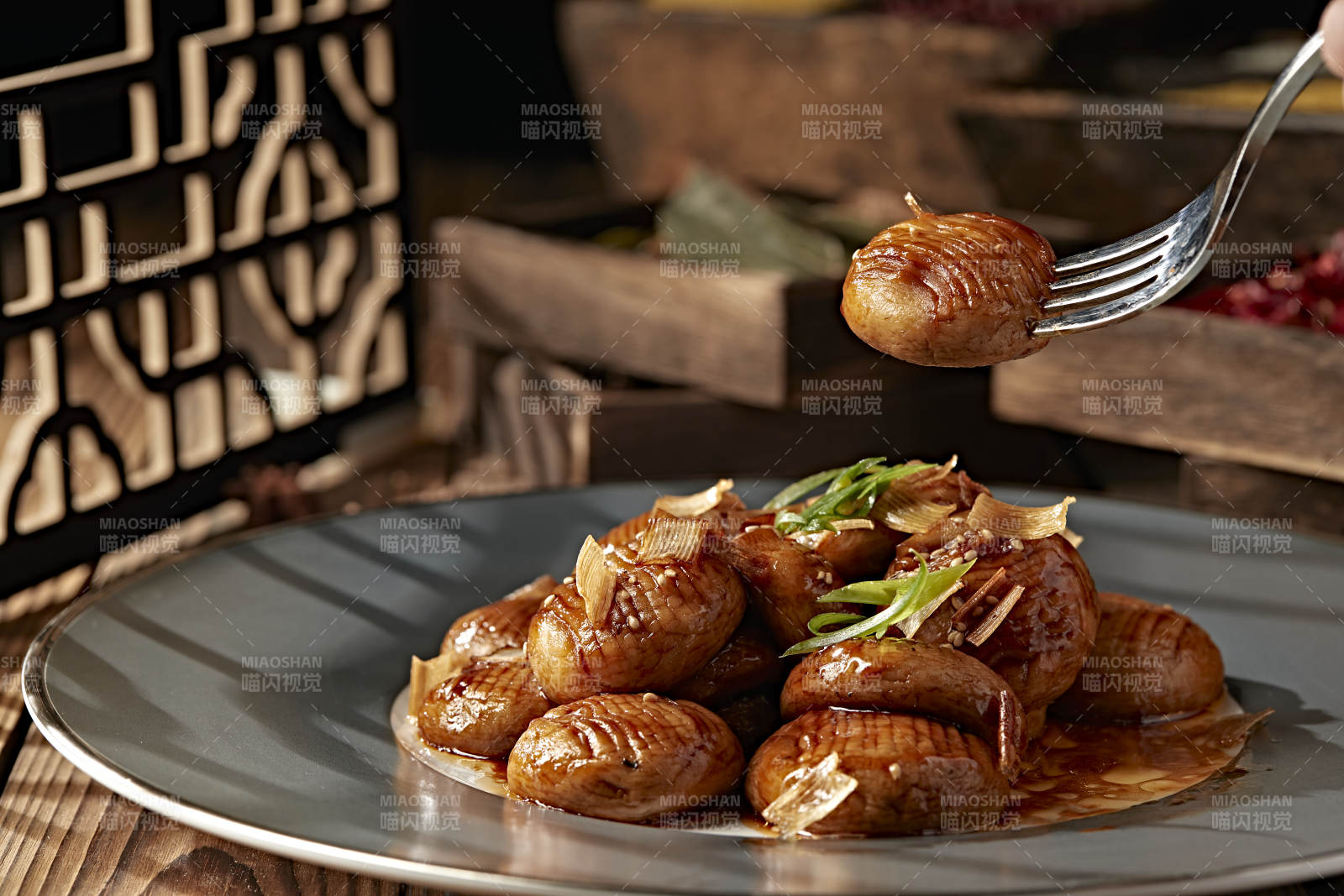 醬燒蔥香塞外口蘑