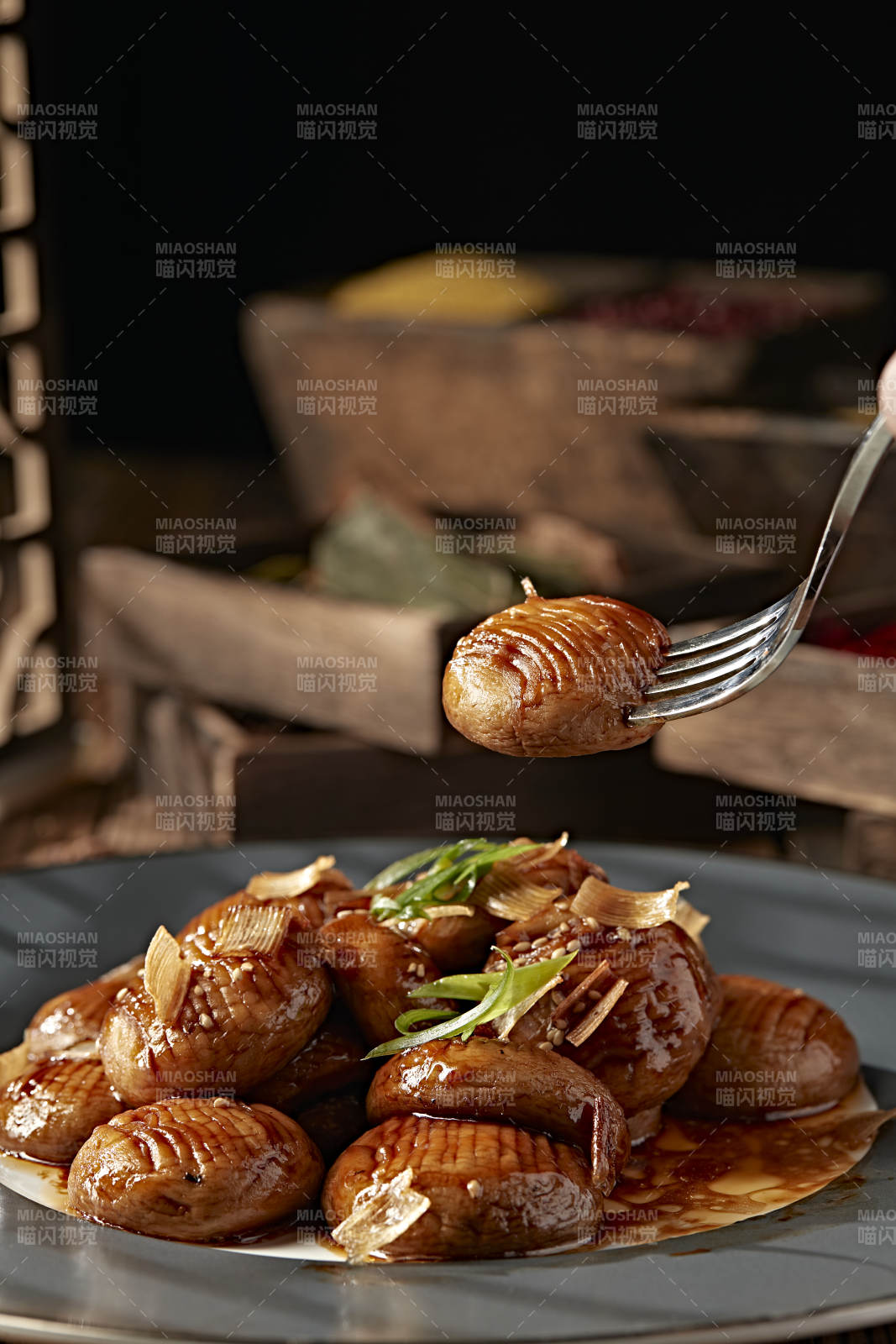 醬燒蔥香塞外口蘑