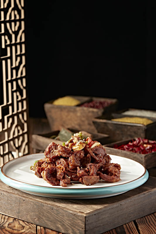 油炸孜然蒜香鸡胗片