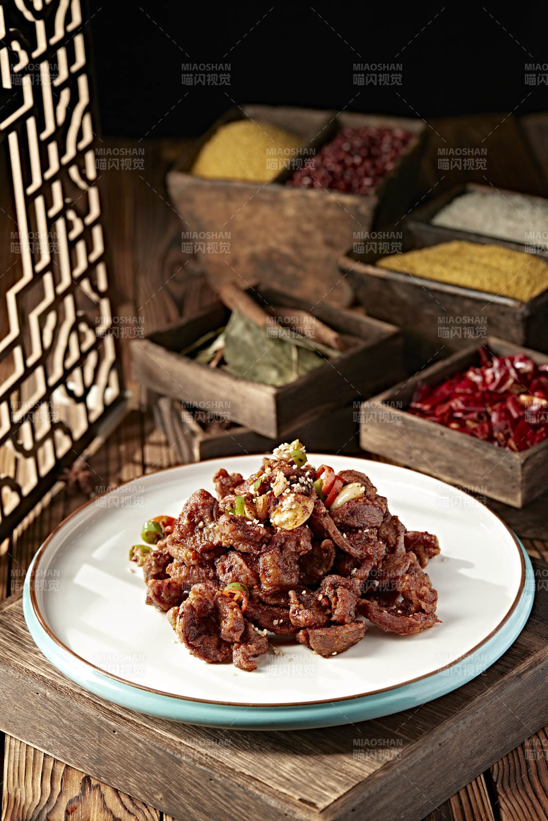 油炸孜然蒜香鸡胗片