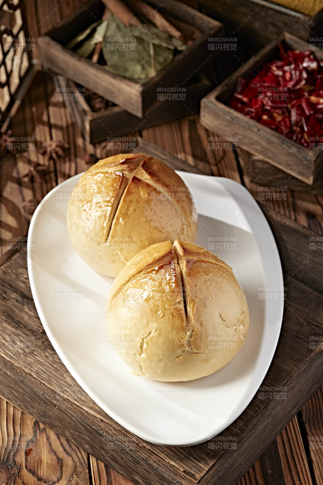 香烤老山西开花馍馍