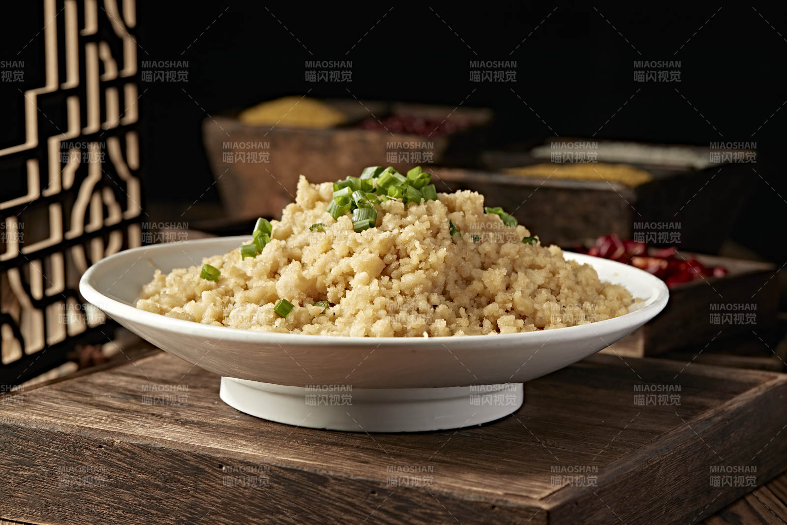 張家口農(nóng)家美食炒莜面傀儡