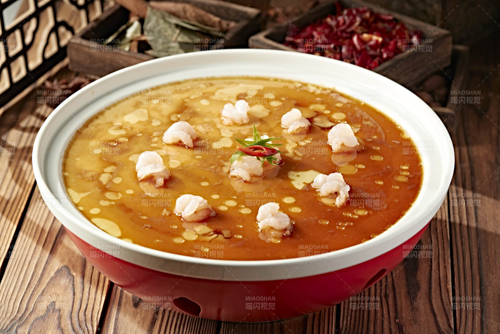 豉油虾仁蒸水蛋