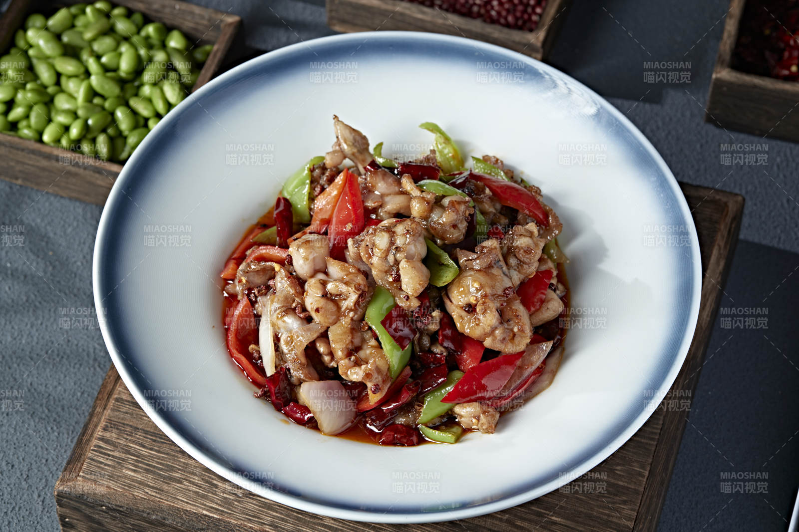 湘味雙椒爆辣炒牛蛙