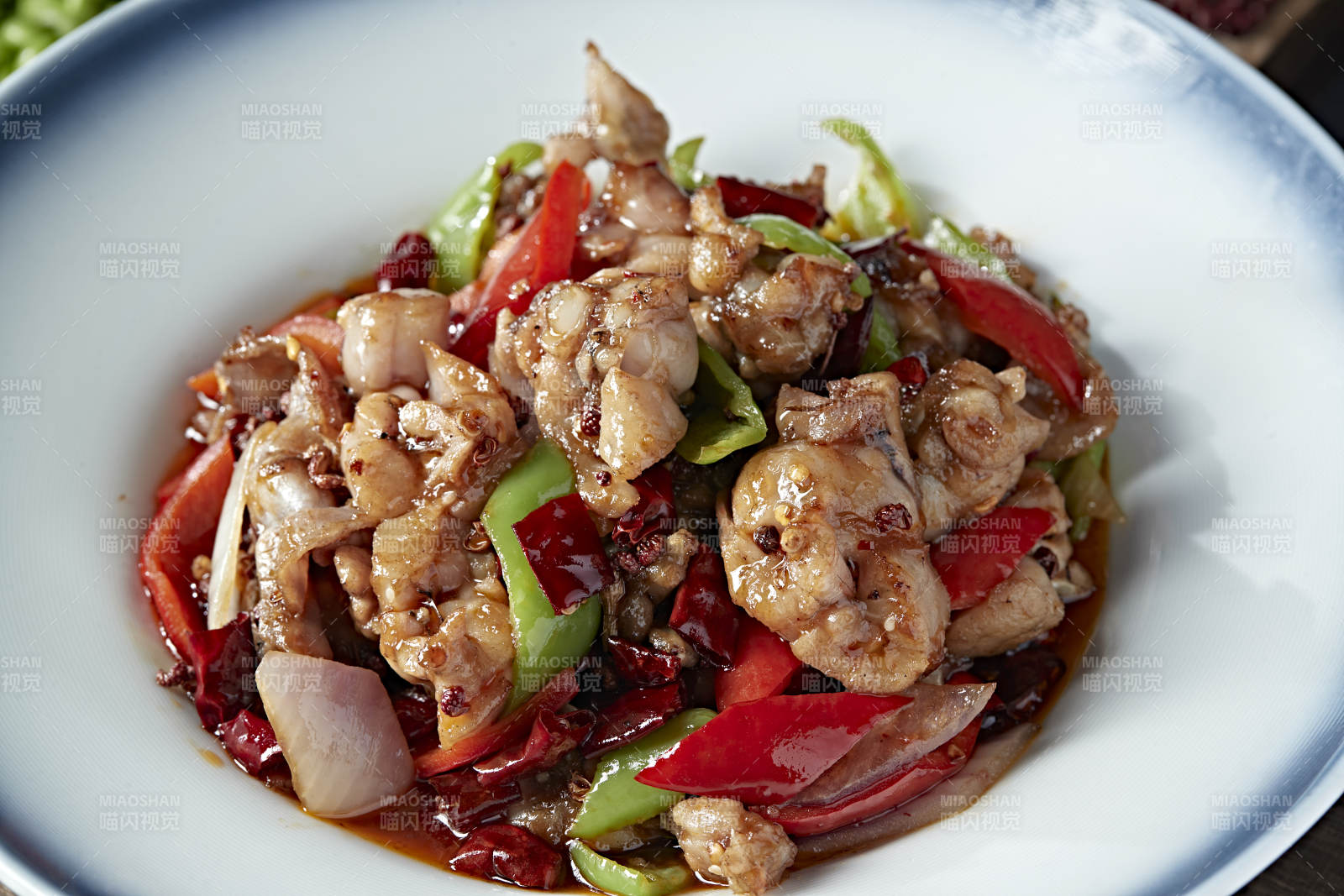 湘味雙椒爆辣炒牛蛙