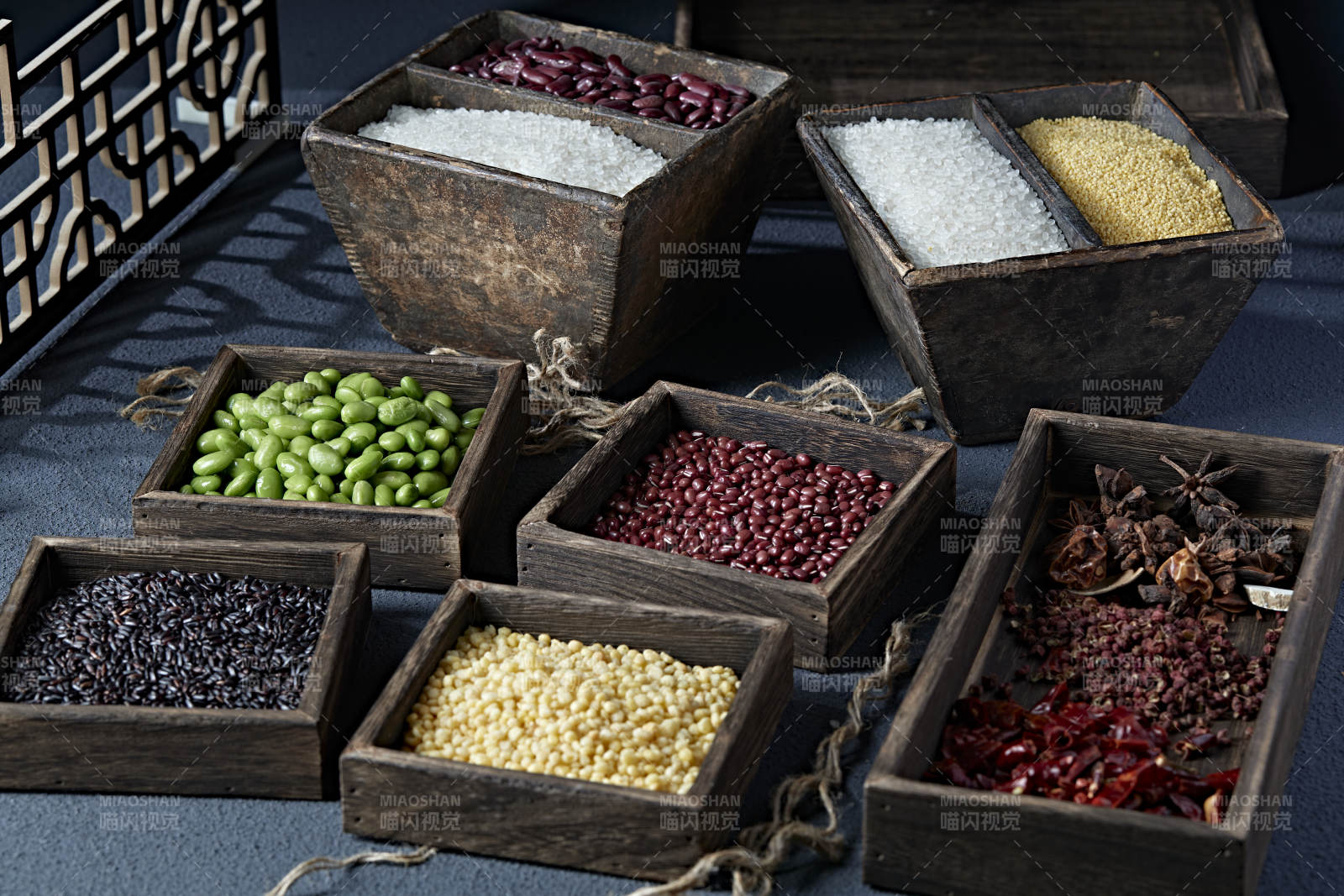 五谷杂粮及常用中餐调料组合