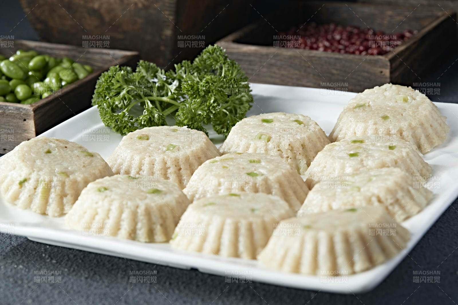 蛋撻造型的粗糧土豆莜面摩擦擦