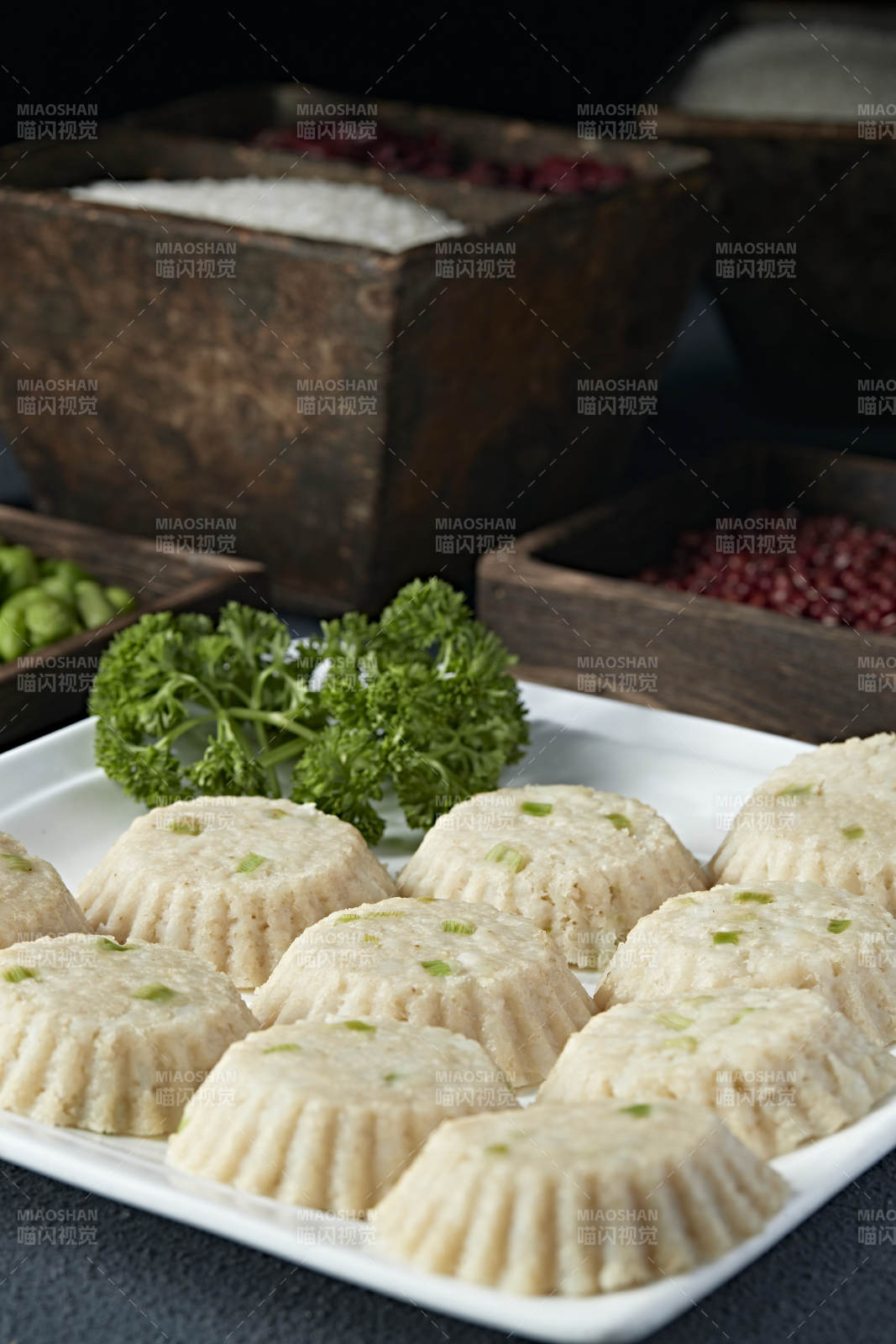 蛋撻造型的粗糧土豆莜面摩擦擦