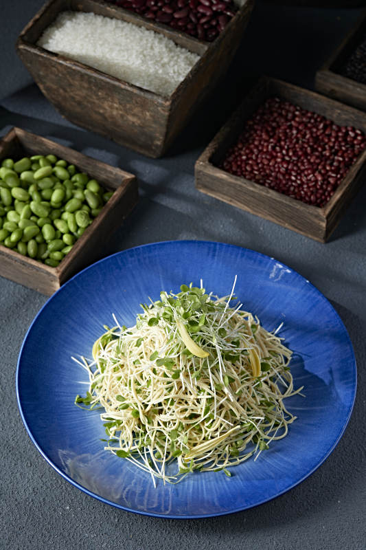 香椿苗涼拌干豆腐絲