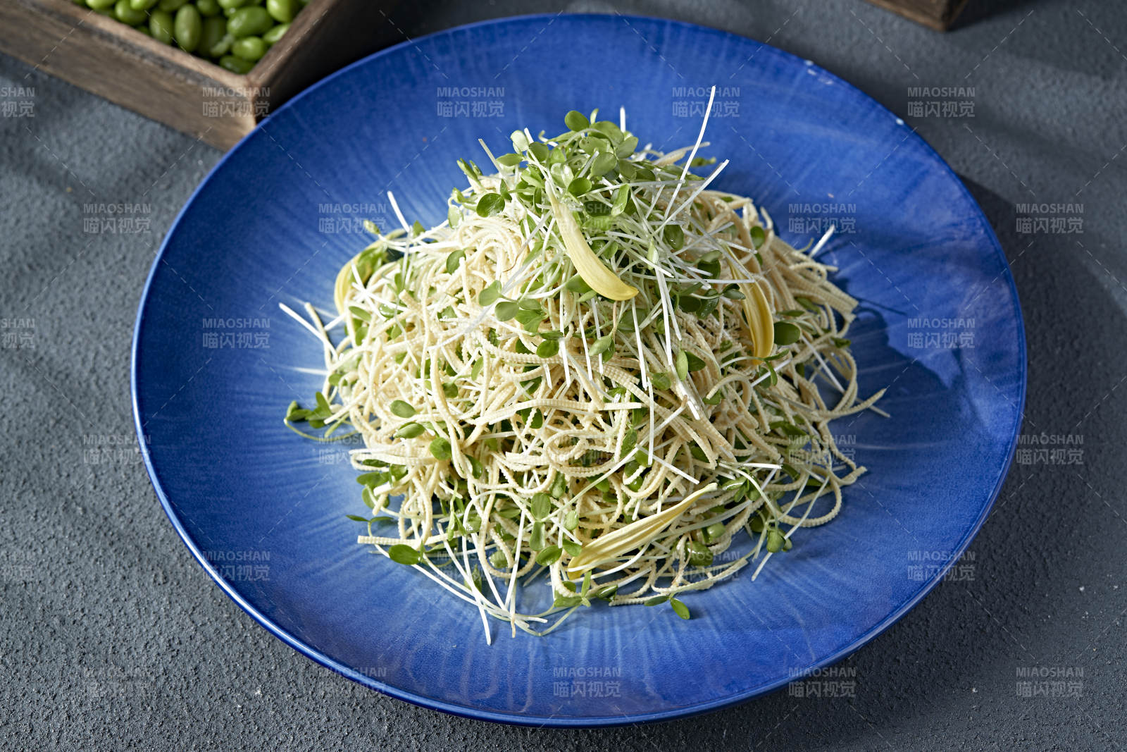 香椿苗涼拌干豆腐絲