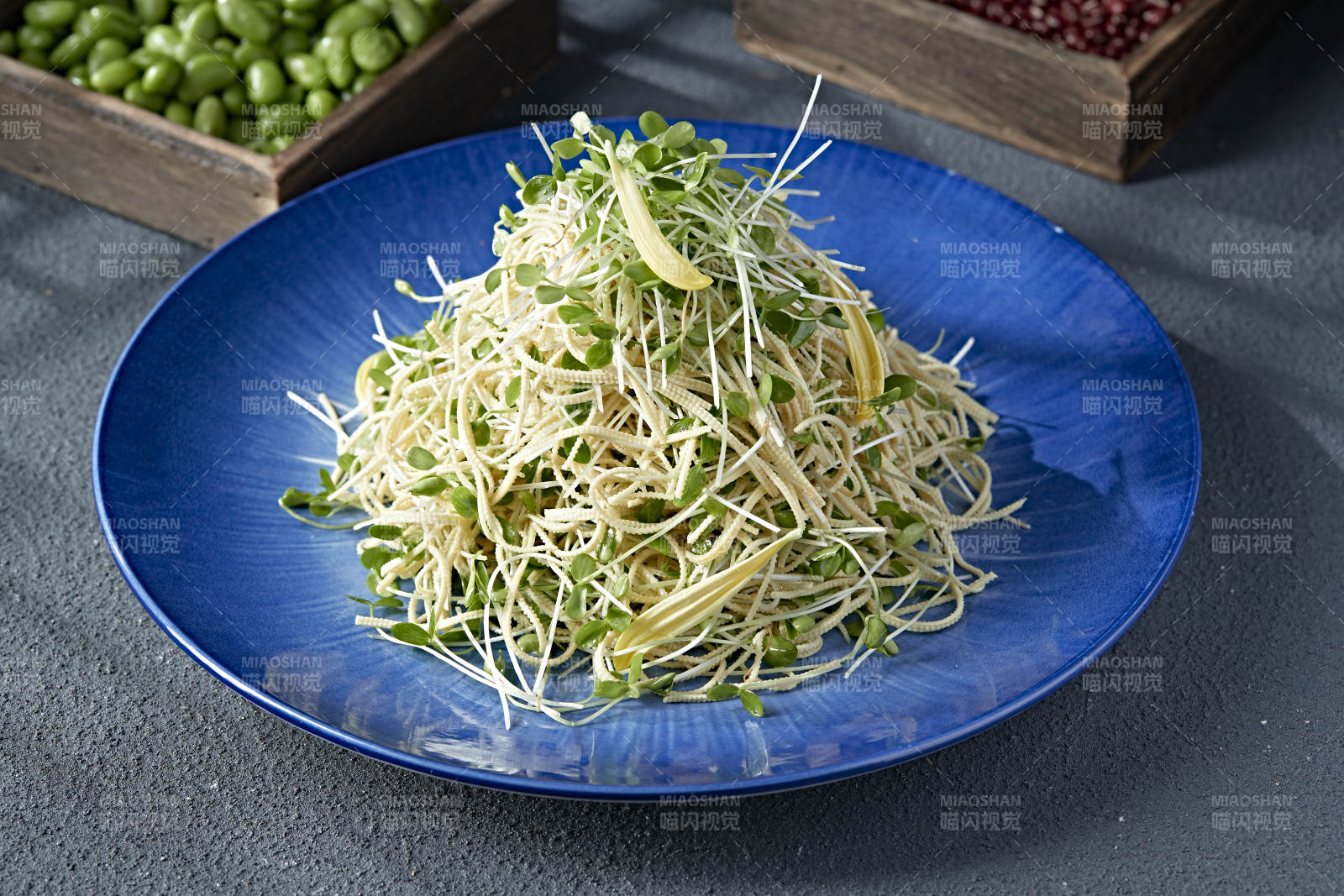 香椿苗涼拌干豆腐絲