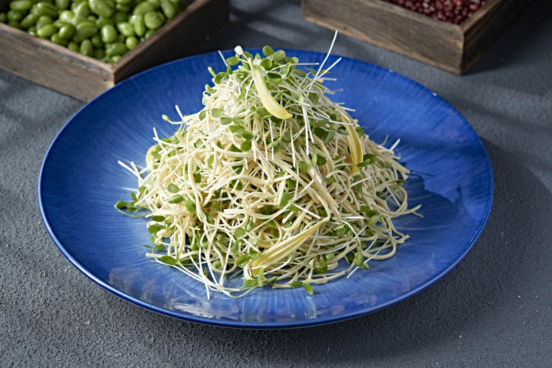 香椿苗涼拌干豆腐絲