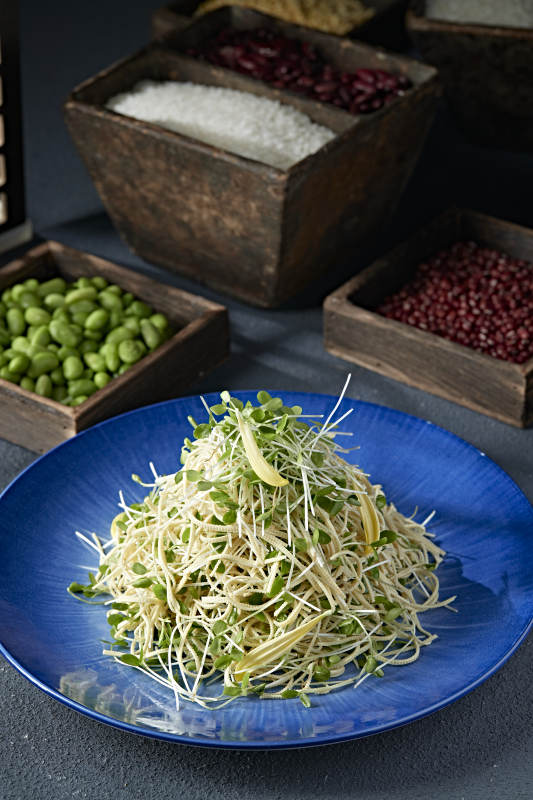 香椿苗涼拌干豆腐絲