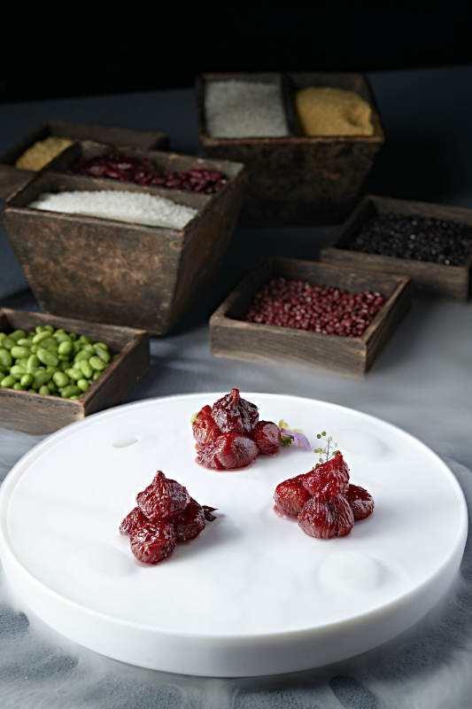 蜜香酿皮红酒无花果