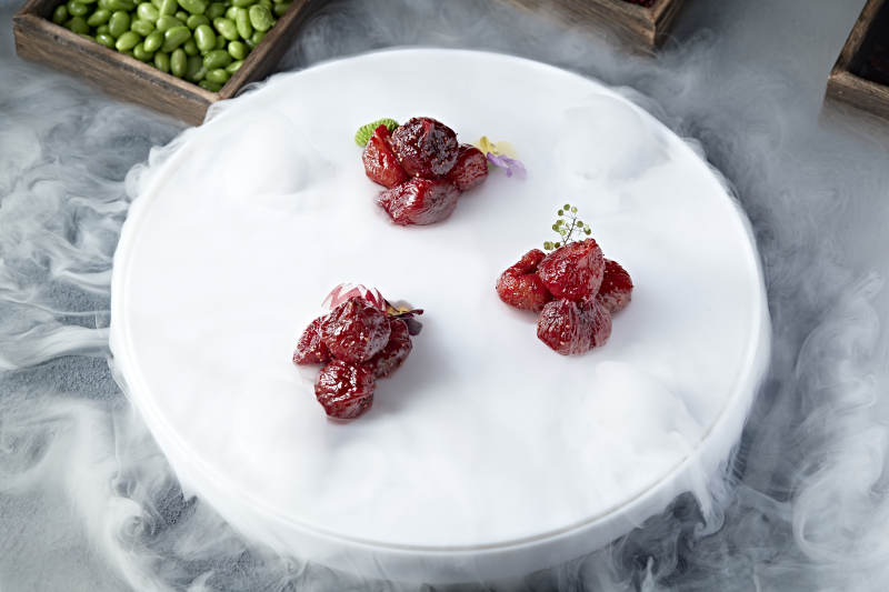 蜜香酿皮红酒无花果